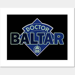 Doctor Baltar - Battlestar Galactica BSG - Doctor Who Style Logo Posters and Art